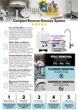 AquaCo Premium PFAS Whole House Water Filter System W/ ROCOMP Reverse Osmosis