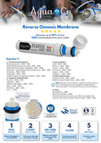 AquaCo Premium PFAS Whole House Water Filter System W/ ROCOMP Reverse Osmosis