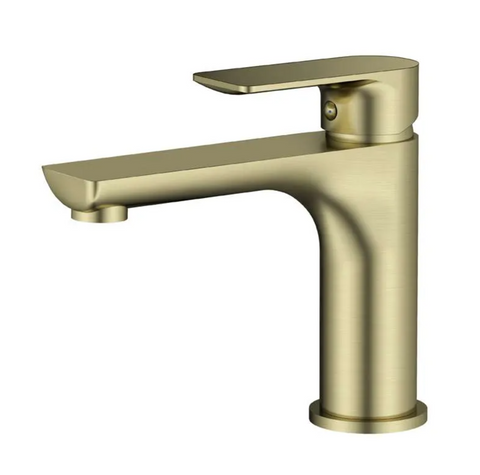 Kara Basin Mixer Brushed Gold