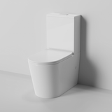 Fully Installed Aurora Rimless Back to Wall Toilet Suite