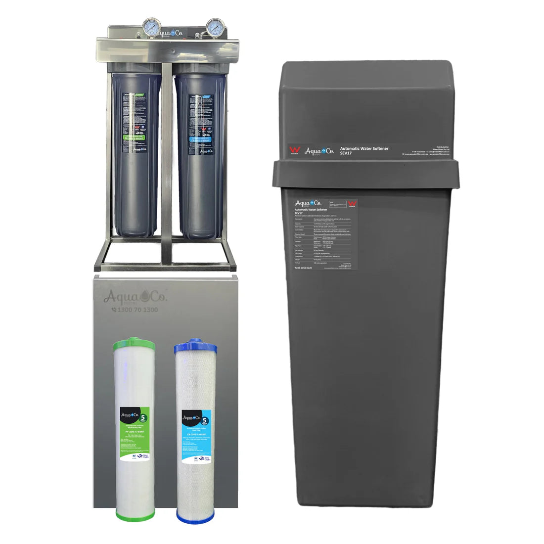 Water Softening Filter System SEV17 with Classic Pre-Filtration