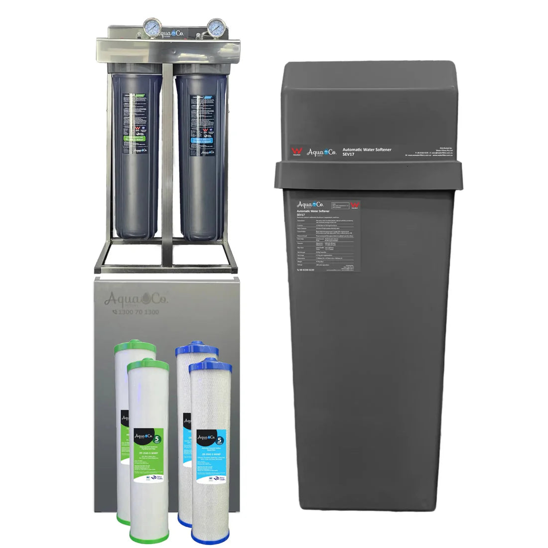 Water Softening Filter System SEV17 with Classic Pre-Filtration