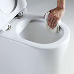 Fully Installed Rimless Apollo Back to Wall Toilet Suite **Extra Large**