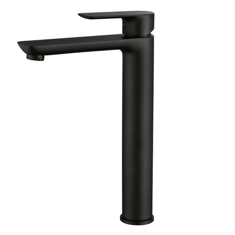 Kara High Rise Basin Mixer Matte Black