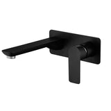 Kara Wall Basin Mixer Matte Black