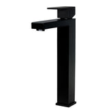 Qube High Rise Basin Mixer Matte Black