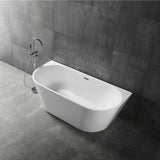 Audrey Back to Wall Free Standing Bath