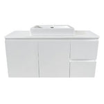 Mishu Gloss White Vanity