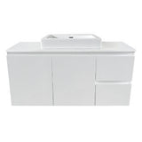 Mishu Gloss White Vanity