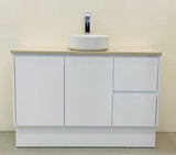 Mishu Gloss White Vanity