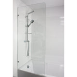 Fixed Bath Shower Panel Matte Black