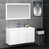 Mishu Gloss White Vanity