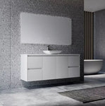 Maya Gloss White Wall Hung Vanity 1800mm
