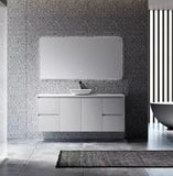 Maya Gloss White Wall Hung Vanity 1800mm