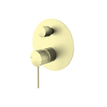 Levier Shower Mixer with Diverter Brushed Brass