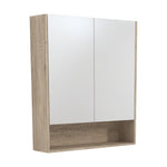 750 Mirror Cabinet with Shelf Medium Oak