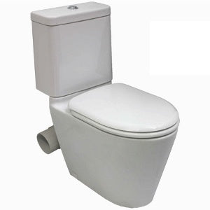 Fully Installed Skew Pan Back to Wall Toilet Suite