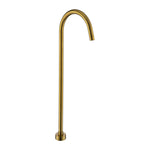 Levier Floor Standing Bath Filler Brushed Brass